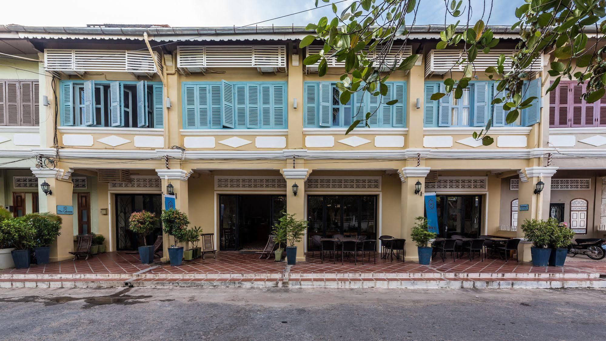 The Columns Hotell Kampot Eksteriør bilde
